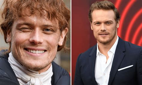 Outlander star Sam Heughan jokes co-star has 'trouble dressing himself ...