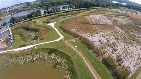 Lorong Halus Wetland Aerial view in HD - YouTube