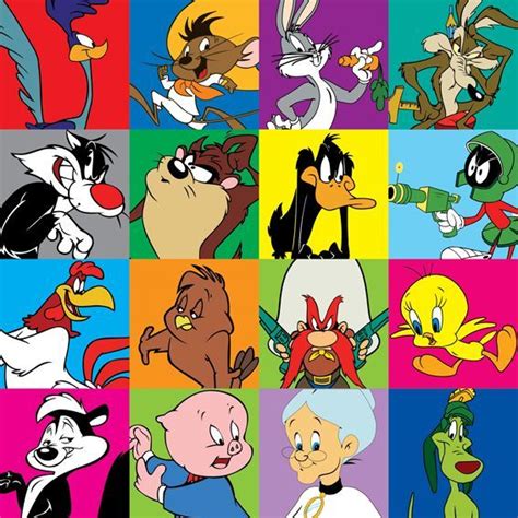 Bugs Bunny & Friends | Drawing cartoon characters, Looney tunes ...