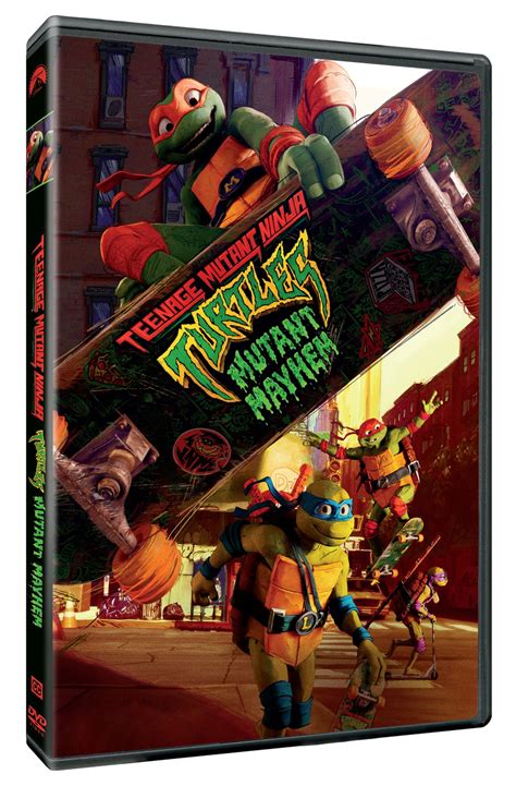 Teenage Mutant Ninja Turtles: Mutant Mayhem (DVD), Starring Micah Abbey - Walmart.com