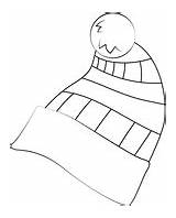 Winter hat coloring Pages  Free Printable Pictures sketch template