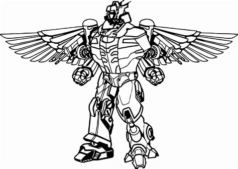 Megazord Coloring Pages Coloring Pages