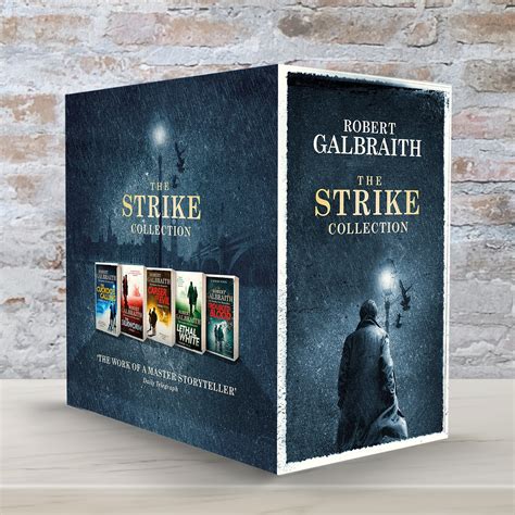 New paperback boxset for the Cormoran Strike novels - The Rowling Library