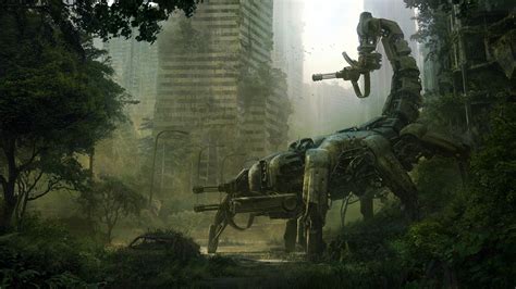 Wallpaper robots Apocalypse Machine guns Wasteland 2 vdeo 3840x2160