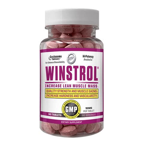 Winstrol Prohormone Supplement Tablets - Hi-Tech Pharmaceuticals ...