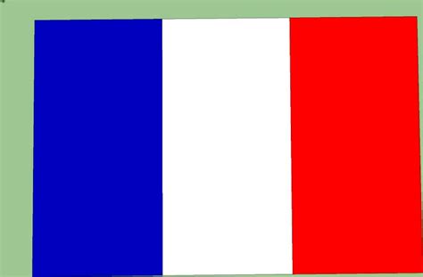 Tricolore - The Flag of France 3d model