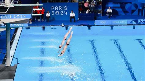 Why is water sprayed on pools during Olympic diving? – NBC4 Washington