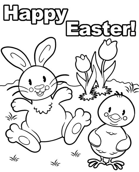 Free Printable Easter Cards Coloring Pages - Templates Printable Download