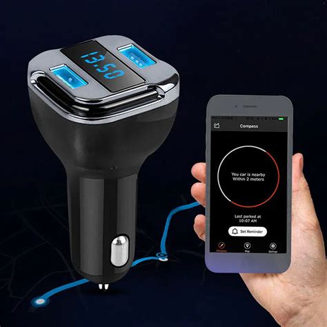 Car GPS Tracker Locator Real Time Tracking Device Dual USB Charger Voltmeter-in GPS Trackers ...