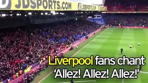 What are the Allez, Allez, Allez lyrics? Liverpool's Champions League chant explained - Mirror ...