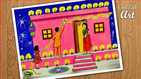 Diwali Festival Drawing ~ Richmond Biz