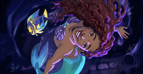 People Celebrate Halle Bailey's Role In Live-Action ‘Little Mermaid ...