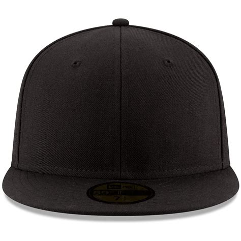 New Era Black Blank 59Fifty Fitted Hat