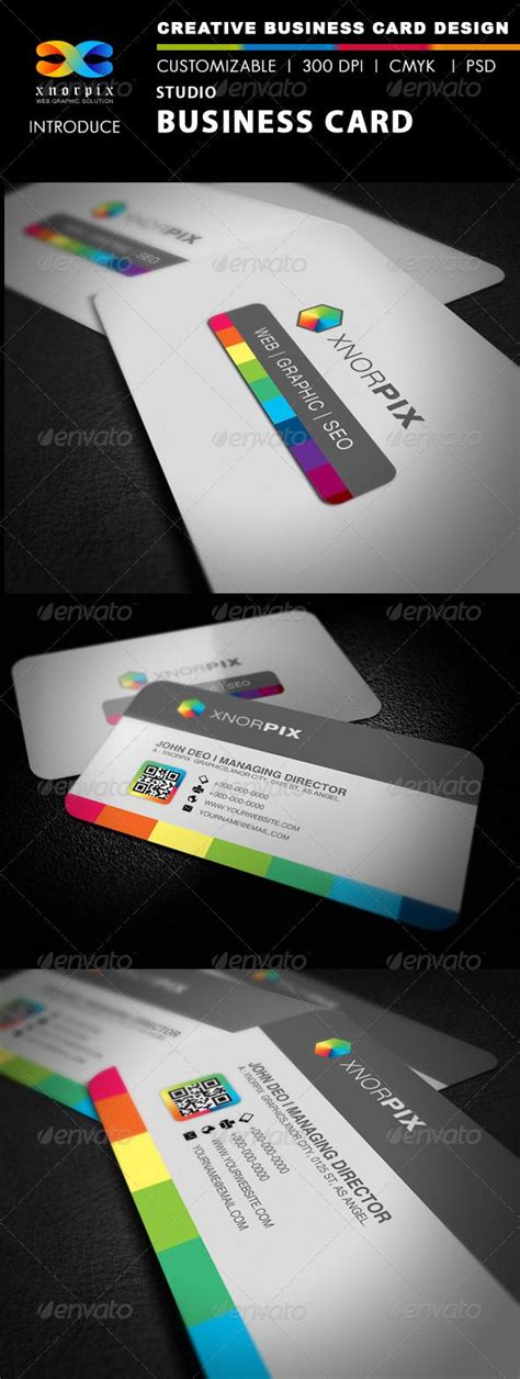 Studio Business Card | Business card psd, Business cards, Business card ...