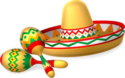 Ethnic Mexican Hat Transparent Background - PNG Mart