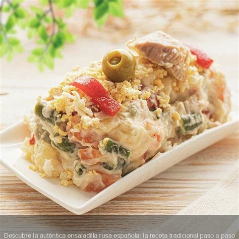 Descubre la auténtica ensaladilla rusa española: la receta tradicional ...