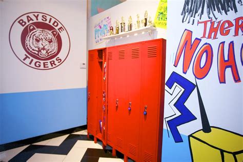 The Hallways of Bayside High | Saved by the Bell Themed Restaurant | POPSUGAR Food Photo 12