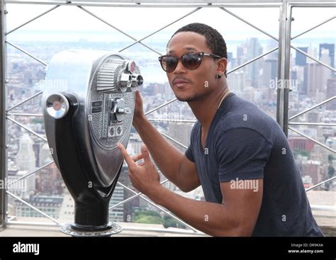 Romeo Miller The cast of 'Madea's Witness Protection' at the Empire State Building New York City ...