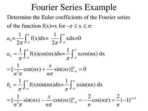 PPT - Fourier Series Example PowerPoint Presentation, free download - ID:278063