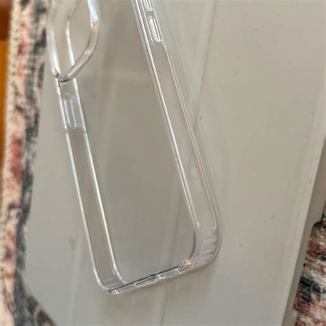 Clear iPhone 15 pro case Hard plastic Brand new - Depop