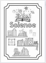 Book Cover/title Page And colouring coloring Printables Per Subject sketch template