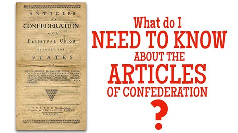 Articles Of Confederation