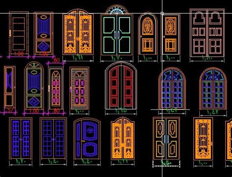 بلوكات اوتوكاد للواجهات Archi-new - Free Dwg file Blocks Cad autocad ...