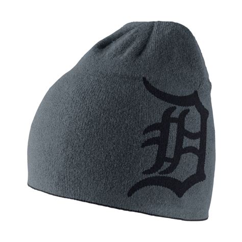 Nike Detroit Tigers Baseball Knit Logo Hat in Gray for Men | Lyst