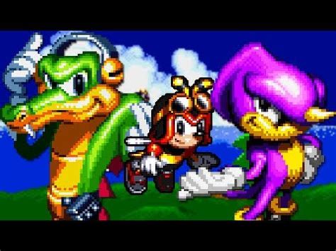 Sonic Classic Heroes (Team Chaotix) All Bosses (No Damage) - YouTube