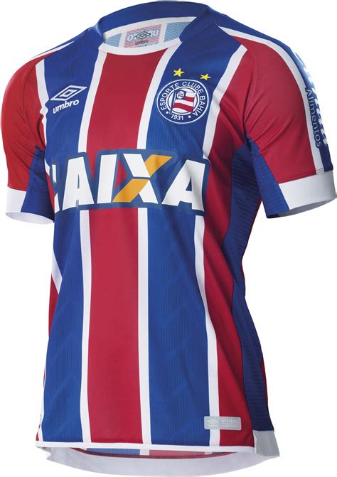 EC Bahia 17-18 Home and Away Kits Released - Footy Headlines