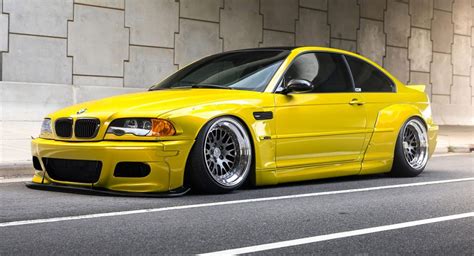 Slammed BMW M3 E46 With Wide Body Kit Won’t Please The Purists | Carscoops