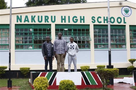 Three Nakuru High School students hope to become top rugby professionals after passing KCSE exams