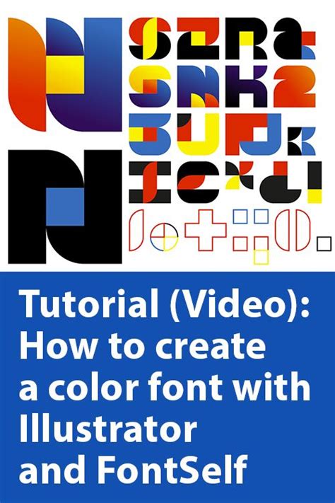 Tutorial: How to create a font (video)