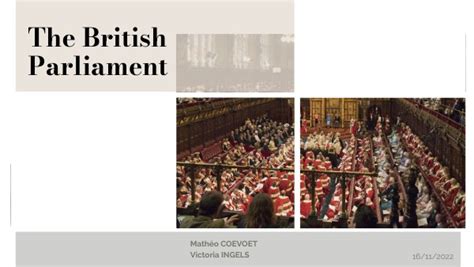 The British Parliament