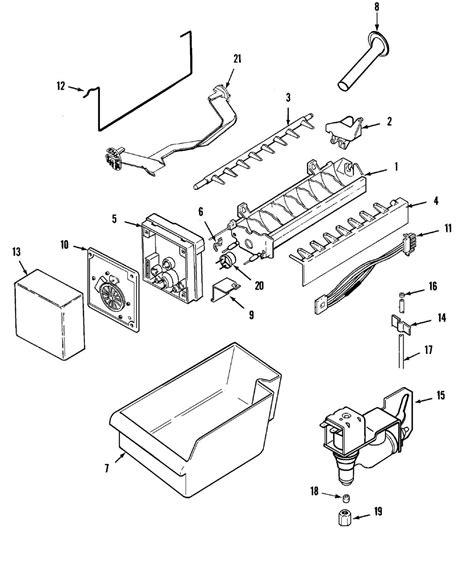 Samsung ice maker diagram