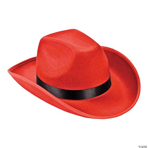 Adult's Red Cowboy Hat | Oriental Trading