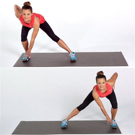 Alternating Lateral Lunge | Best Cardio Bodyweight Exercises | POPSUGAR ...