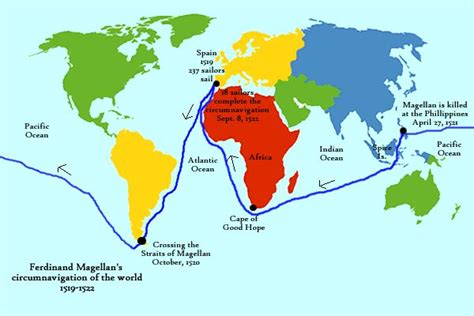 Image result for ferdinand magellan routes of exploration | Explorer map, Explorers activities, Map