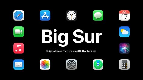 macOS Big Sur icons - Original icons in PNG ready for download ...