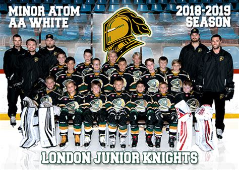 2018-2019 > U10 (Minor Atom) > Minor Atom AA White > Roster (London ...