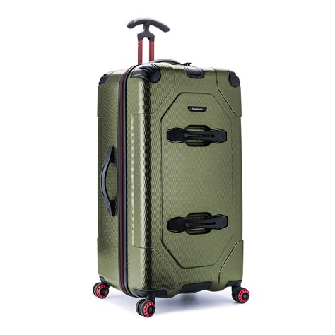 Traveler's Choice Maxporter II 30" Hardside Spinner Trunk Luggage, Dark ...