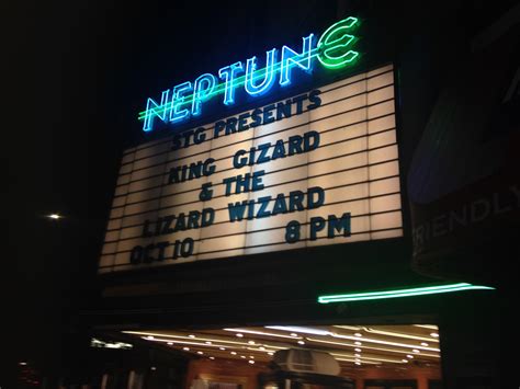 Marquee from Neptune Theater, Seattle October 2017 : r/KGATLW