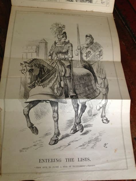 1894 Book Political Satire and Daily News Punch Vol CVI Jan - Etsy