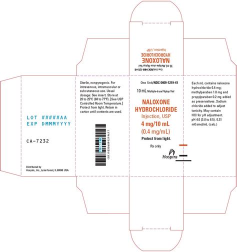 Naloxone: Package Insert - Drugs.com