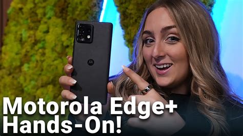 Motorola Edge Plus 2023 Hands On! First look and new features - YouTube