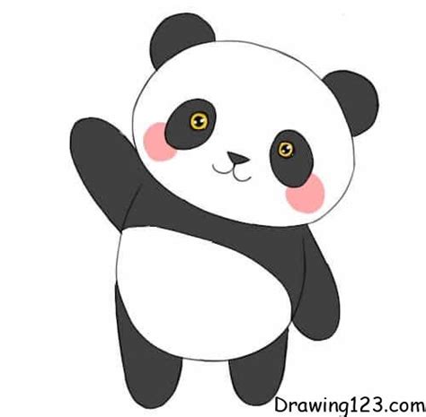 3. Prosty przewodnik rysowania panda