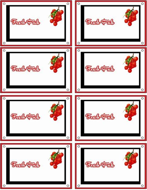 Free Food Label Template Elegant 8 Best Of Free Printable Food Label Templates Food Gift Labels ...