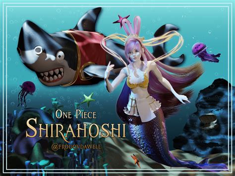 One Piece Princess Shirahoshi fanart - Finished Projects - Blender Artists Community