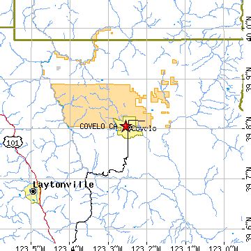 Covelo, California (CA) ~ population data, races, housing & economy