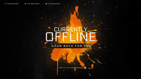 12 of The Best Twitch Offline Banner Templates